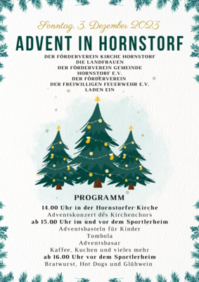 Advent in Hornstorf am 3.12.2023