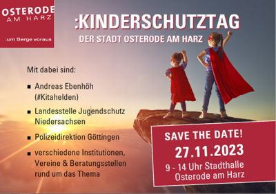 Kinderschutztag am 27.11.2023 in Osterode