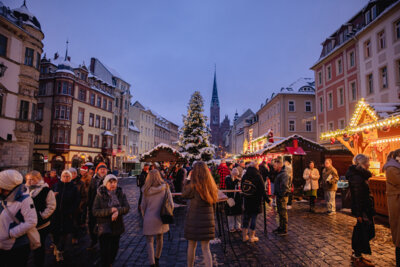 Weihnachtsmarkt erstmals bis 29. Dezember (Bild vergrößern)