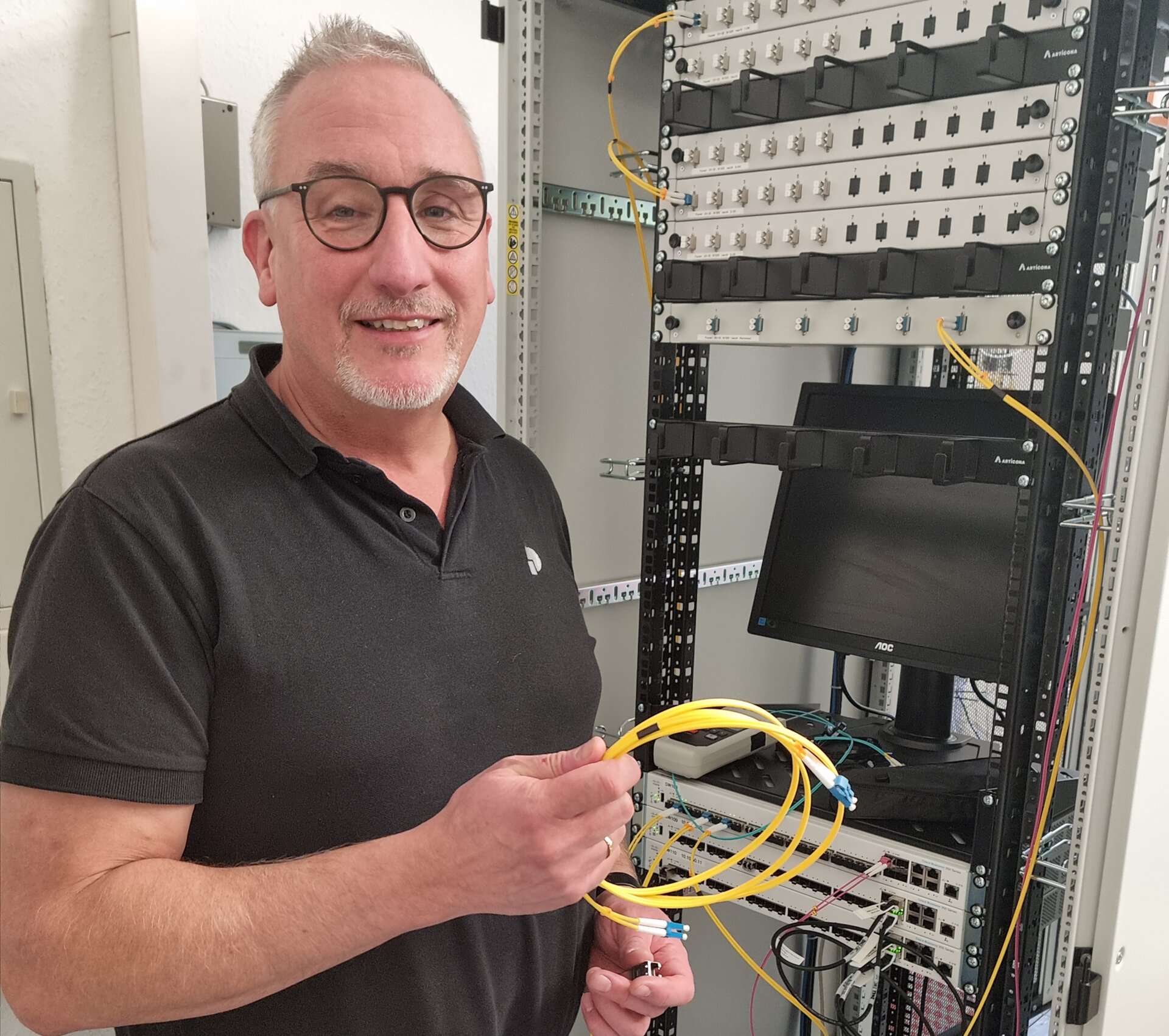 Moderne Glasfaser vom Keller bis unters Dach Stadt Altenburg