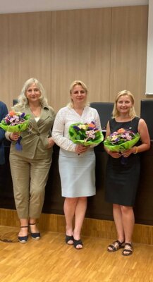 Vortrag von drei ukrainischen Gastprofessorinnen (Bild vergrößern)