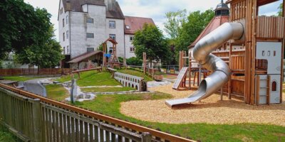 Osterburken, Neptun – Römischer Wasser-Erlebnis Spielplatz (Bild vergrößern)