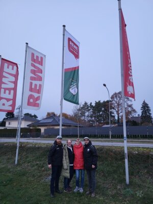 Meldung: Rewe Markt Katrin Ritscher und SG Grün Weiß Rehfelde festigen weitere Zusammenarbeit