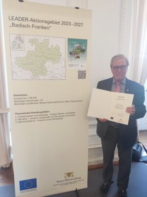 Die Erfolgsgeschichte LEADER wird fortgeschrieben - Die Region Badisch-Franken ist dabei! (Bild vergrößern)