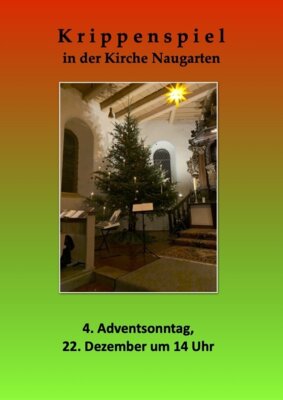 Krippenspiel in Naugarten am 22. Dezember (Bild vergr&ouml;&szlig;ern)