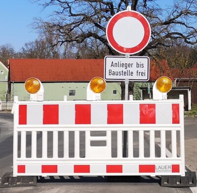 Foto zur Meldung: A9 - Anschlussstelle Beelitz gesperrt