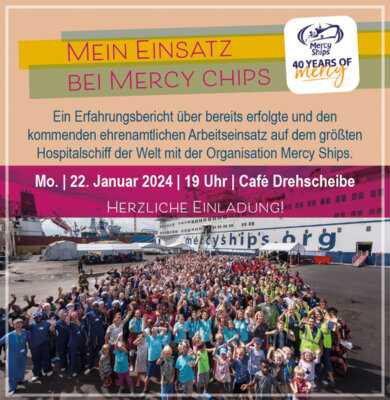 Meldung: Mein Einsatz bei Mercy chips
