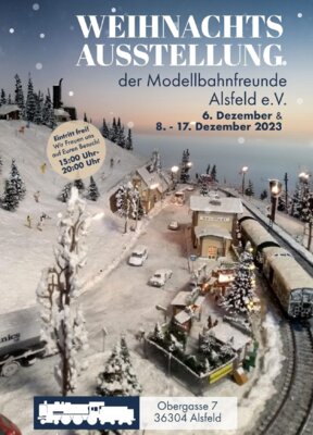 Weihnachtsausstellung der Modellbahnfreunde (Bild vergrößern)
