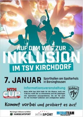 Foto zur Meldung: Auf dem Weg zur Inklusion im TSV Kirchdorf ...