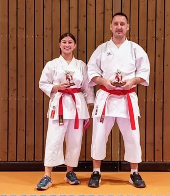 Zweimal Karate-Gold beim Odenwald Cup 2023!
