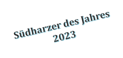 Deine Stimme - Südharzer des Jahres 2023