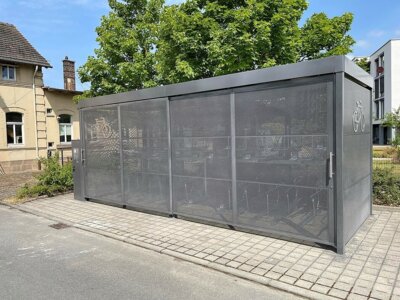 Gutscheine für die Fahrraddoppelgarage im Rathaus erhältlich (Bild vergr&ouml;&szlig;ern)