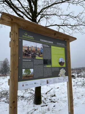 Neuer Naturpark-Rundwanderweg zum Federbruchmoor (Bild vergrößern)