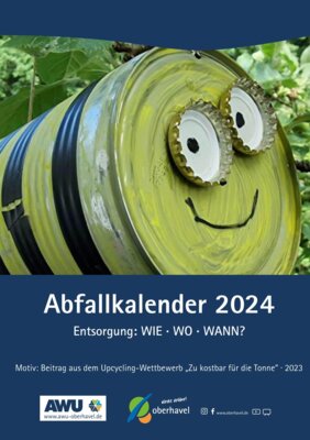 Der Abfallkalender für Oberhavel ist da!