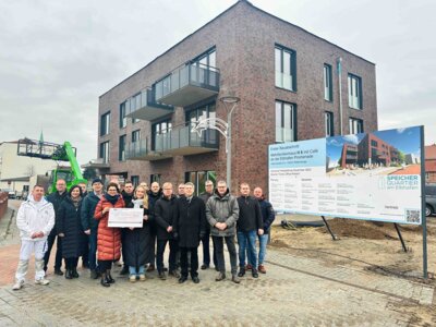 Der Förderverein Prignitzer Hospiz e.V. konnte sich am 14. Dezember über eine Spende in Höhe von 8.500 Euro freuen I Foto: Martin Ferch (Bild vergrößern)