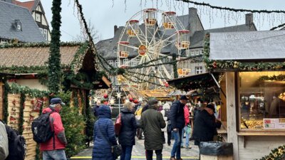 Weihnachtsmarkt Goslar (Bild vergrößern)