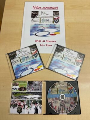 Jubiläumsjahr 2023 - CD und DVD ab sofort erhältlich im s´Pfännle und auf der HTG (Bild vergrößern)
