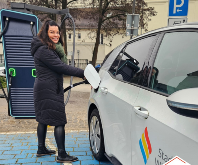 Die Stadtwerke Wittenberge haben neue Ladetechnik für E-Autos und auch für E-Bikes aufgebaut I Foto: Stadtwerke Wittenberge (Bild vergrößern)