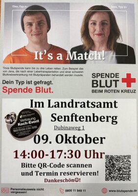 Blutspende (Bild vergrößern)