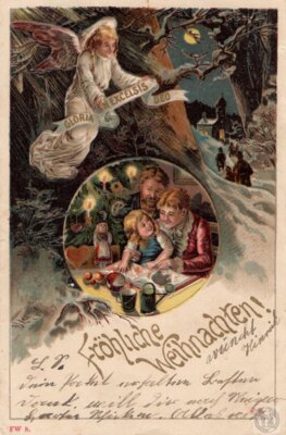 Fröhliche Weihnachten 1905 (Bild vergrößern)