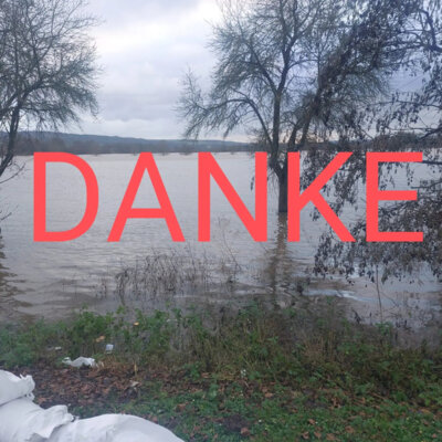 DANKE - Hochwasser Ereignis 2023