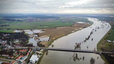 Informationen zur aktuellen Hochwassersituation in der Gemeinde Biederitz