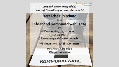 Lust auf Kommunalpolitik? Lust auf Gestalung unserer Gemeinde? (Bild vergrößern)