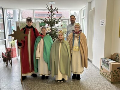 Sternsinger im Rathaus