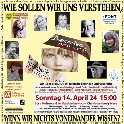 Meldung: Deutsch-polnischer Literatursalon - Kindheit in Deutschland / Kindheit in Polen