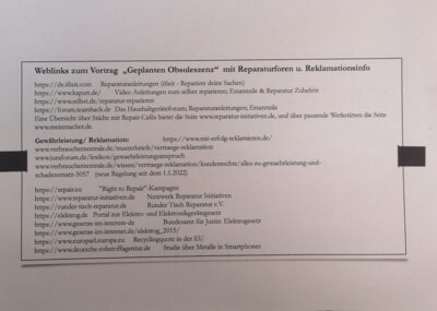 Meldung: Geplant Obsoleszenz