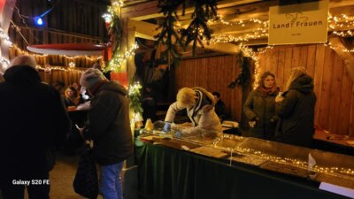 wandernder Weihnachtswald bei Familie Niebuhr / LandFrauenverein Brackede (Bild vergrößern)