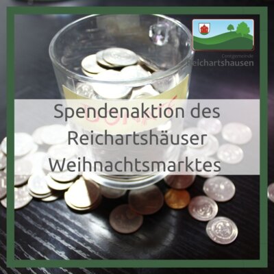 Spendenaktion des Reichartshäuser Weihnachtsmarktes (Bild vergrößern)