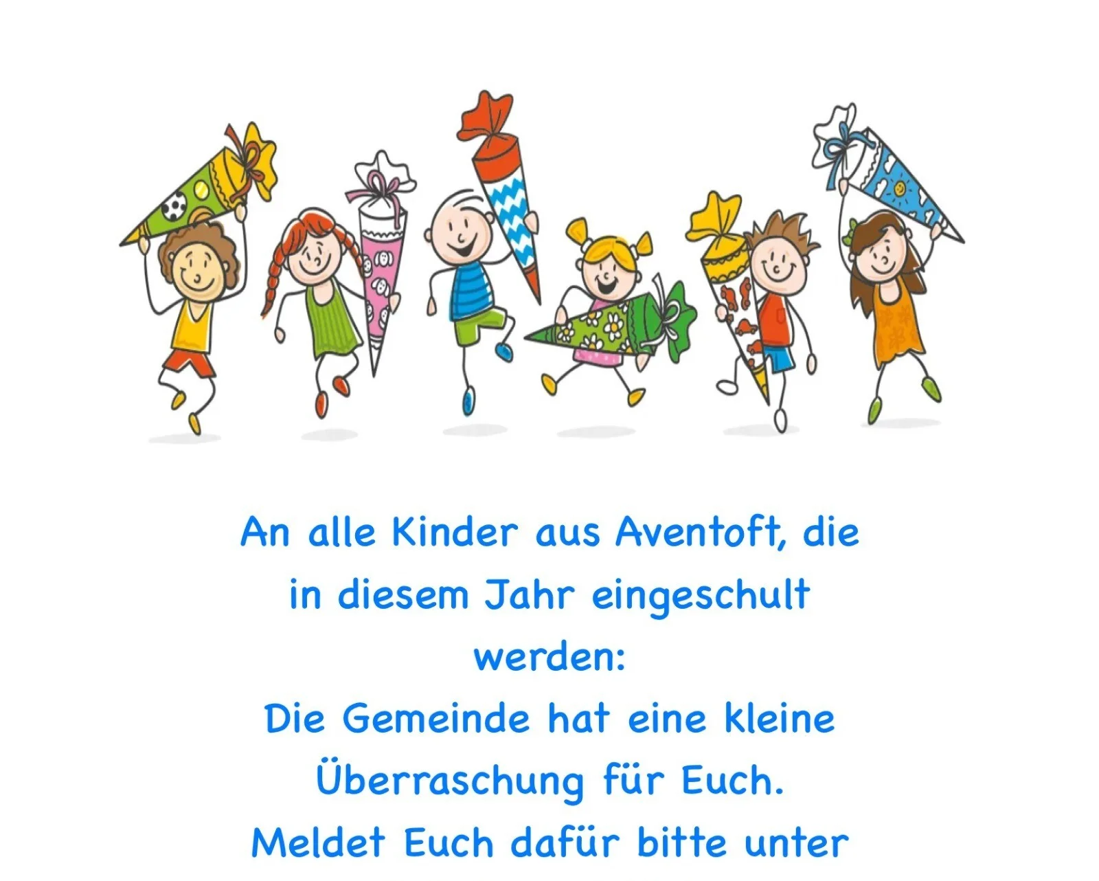 Infos zur Einschulung
