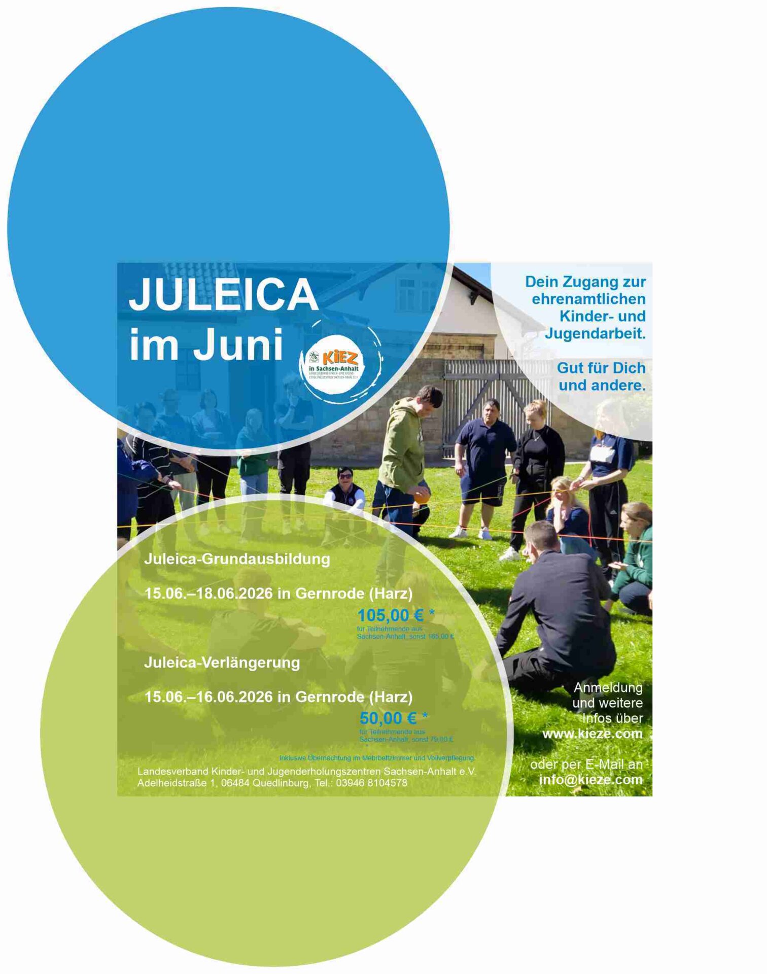 JULEICA Grundausbildung im Juni
