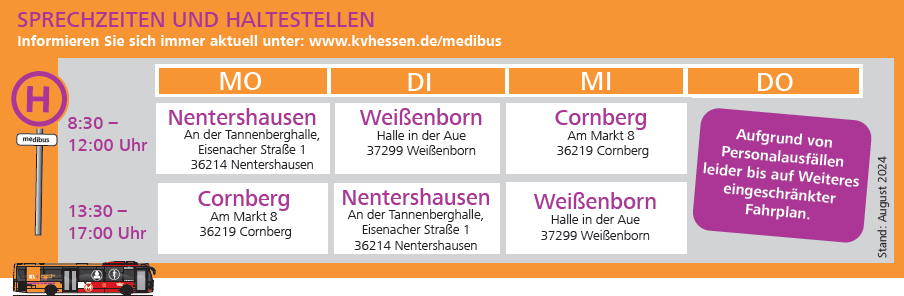 Medibus_Fahrplan ab August 2024