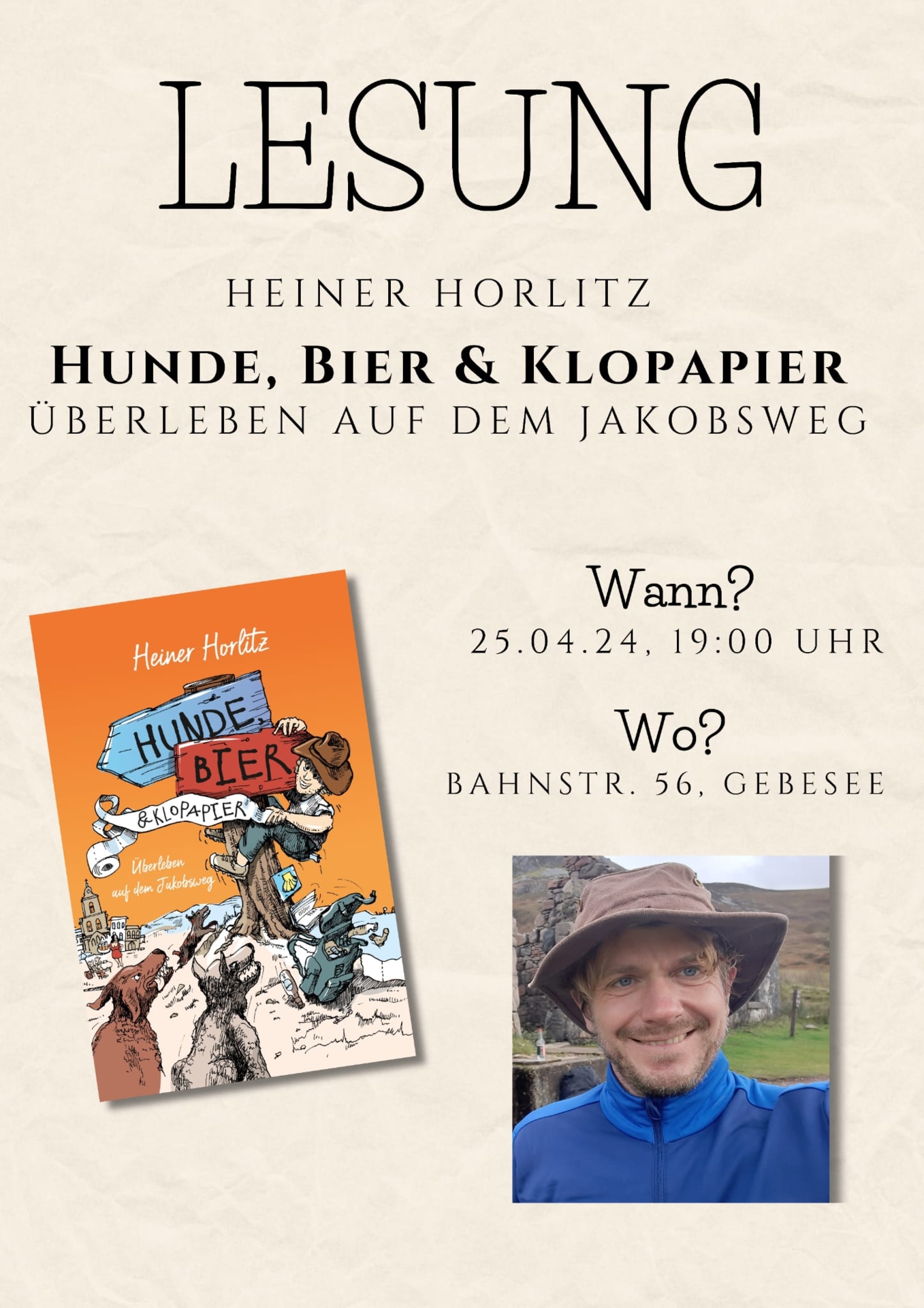 Lesung mit H. Horlitz