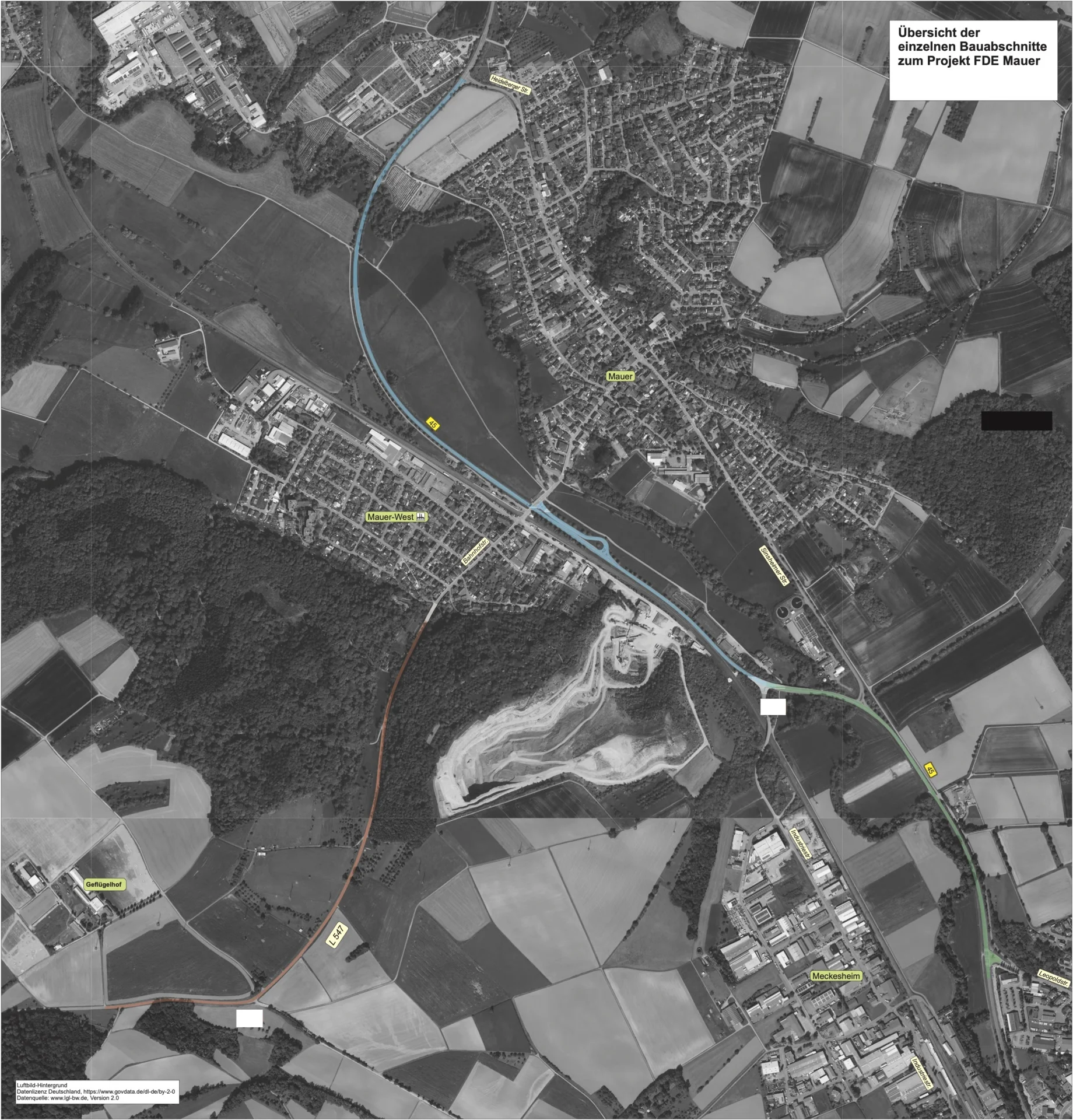 26 Bauabschnitt B 45 September