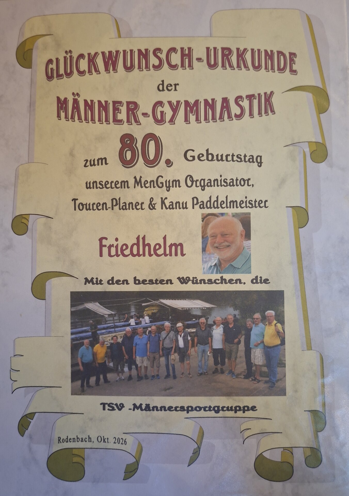 Zum Geburtstag Fiede