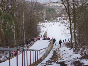 Skisprungschanze in den Diehloer Bergen neu eingeweiht