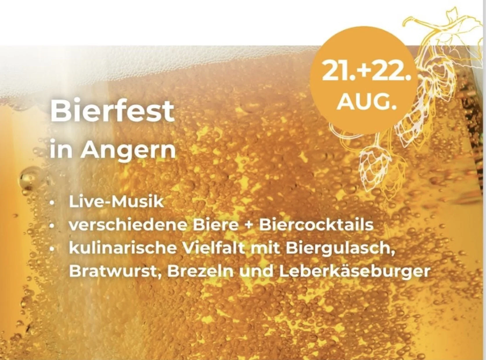 Bierfest in Angern