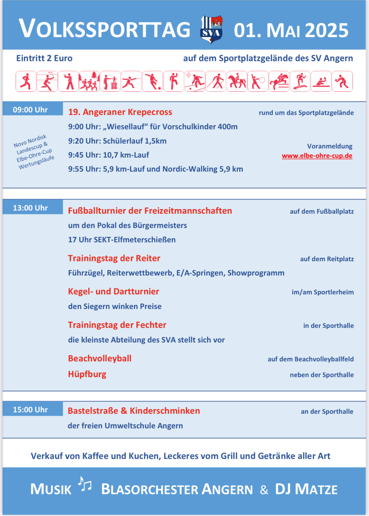 1.5.2025 Volkssporttag in Angern