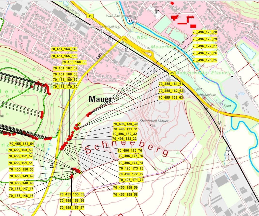 Lageplan Schneeberg