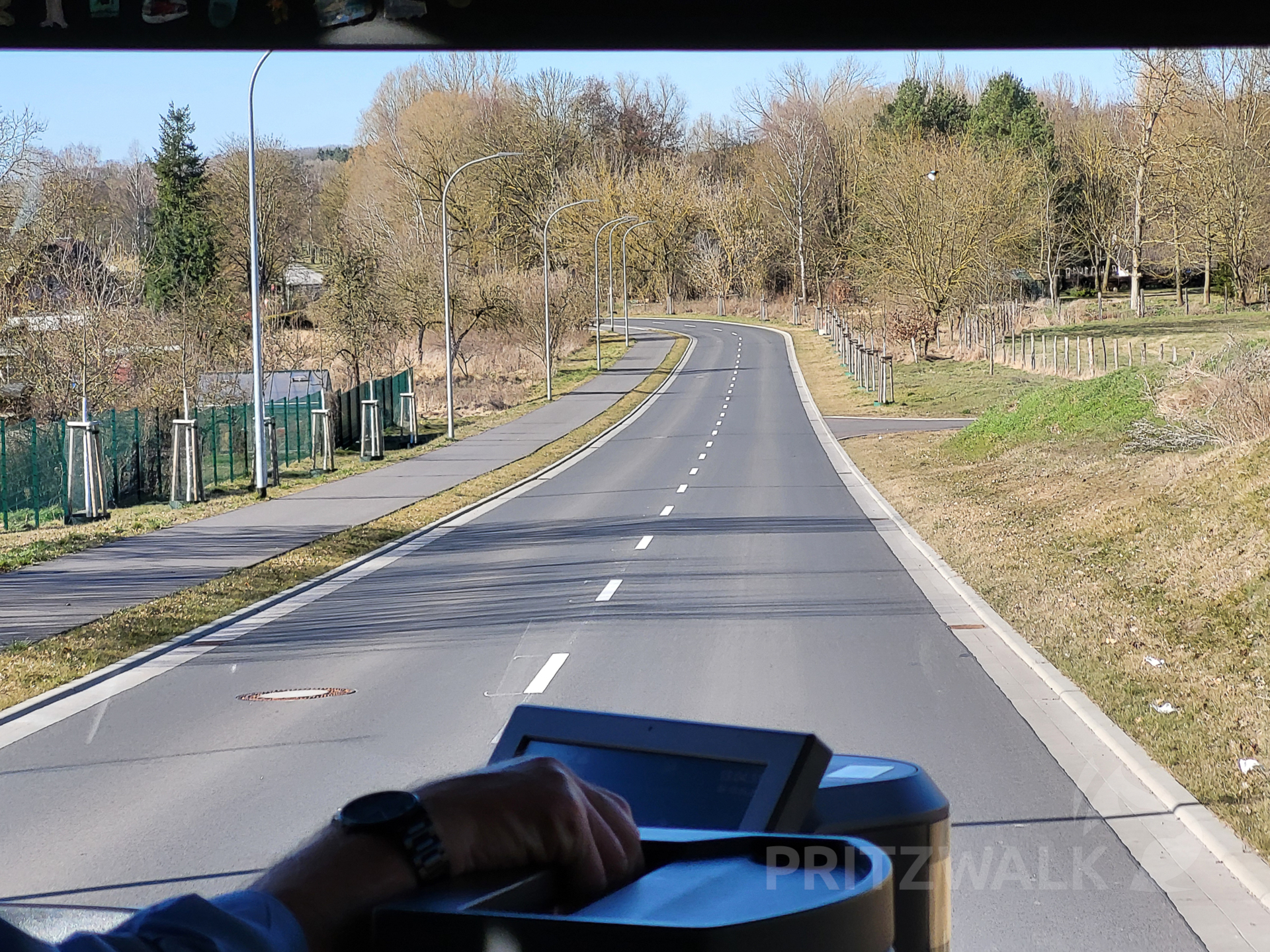Eine ganz neue Straße: die Nord-Ost-Spange (Freyensteiner Chaussee) in Pritzwalk. Foto: Stadt Pritzwalk