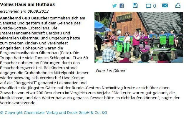 Volles Haus am Huthaus