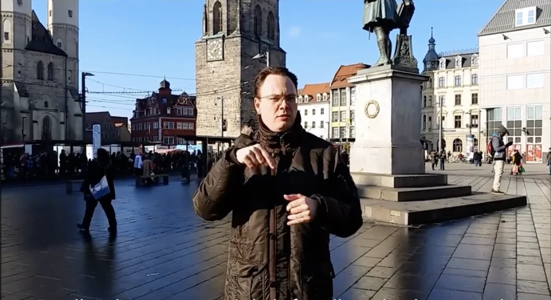 Abschnitt von Video