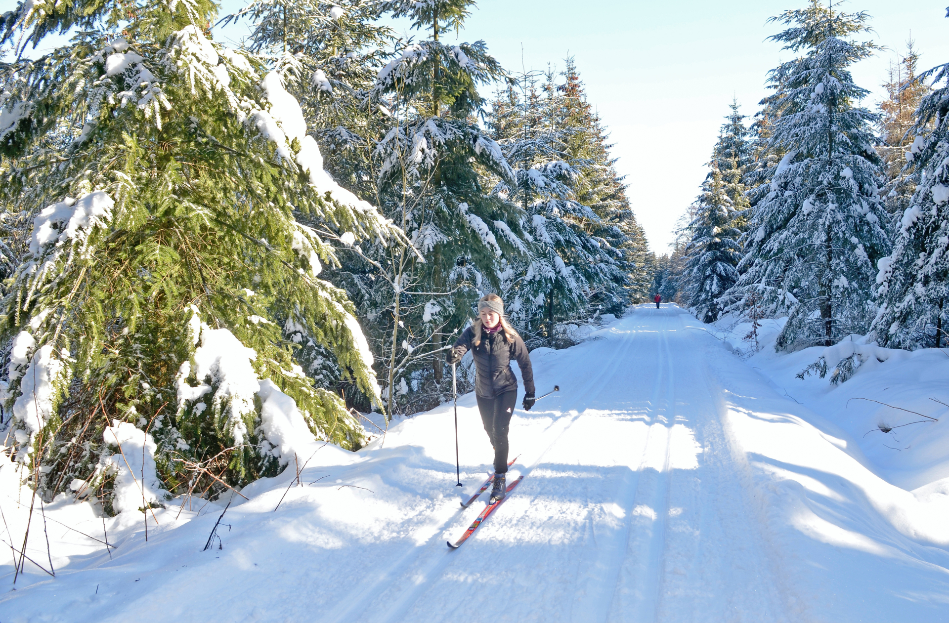 Winterbild Oberlausitzer Bergland Fotograf Uwe Schwarz