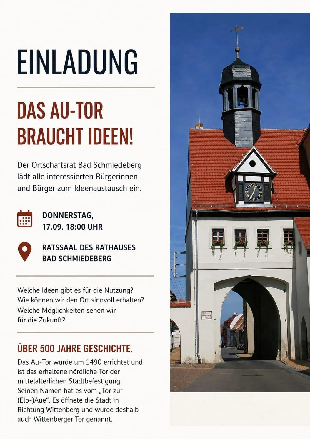 Einladung