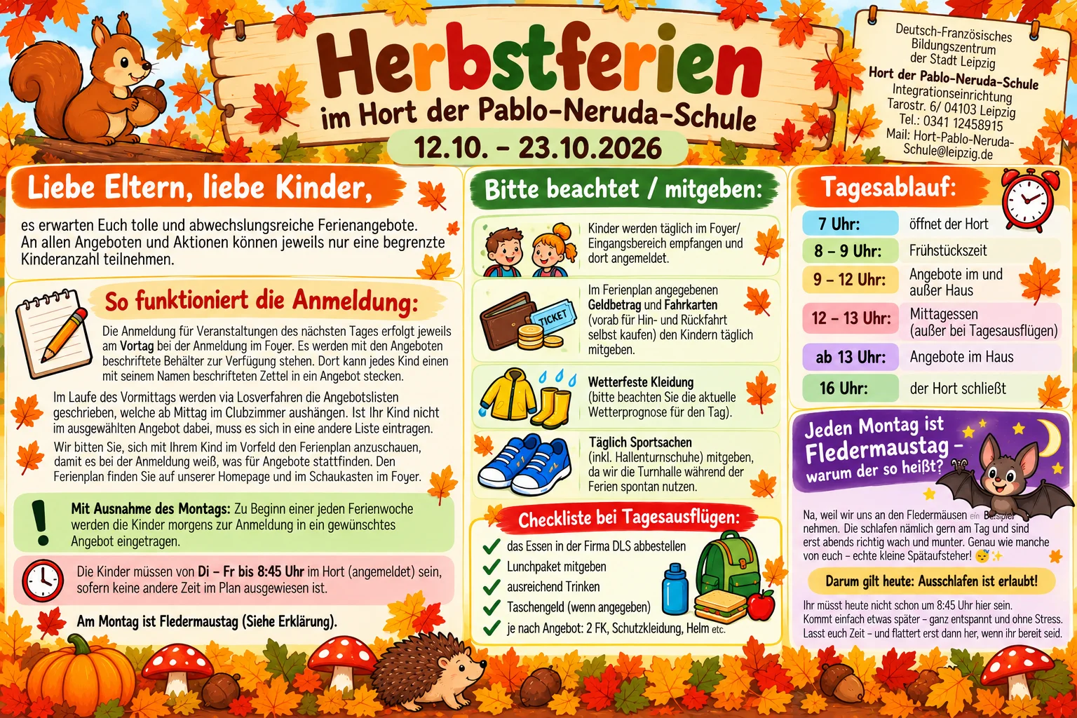 Herbstferien
