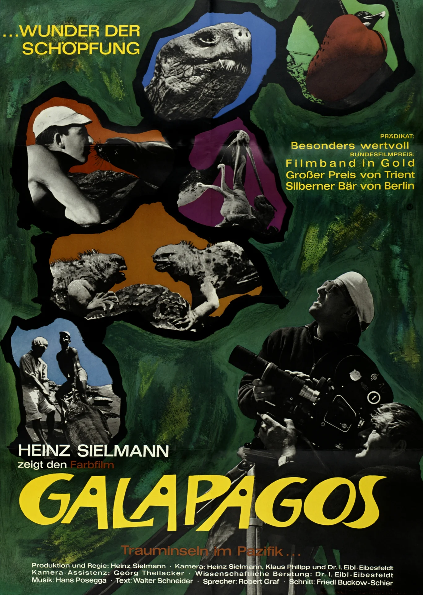 Filmplakat "Galapagos - Landung in Eden (Copyright: Heinz Sielmann Stiftung)