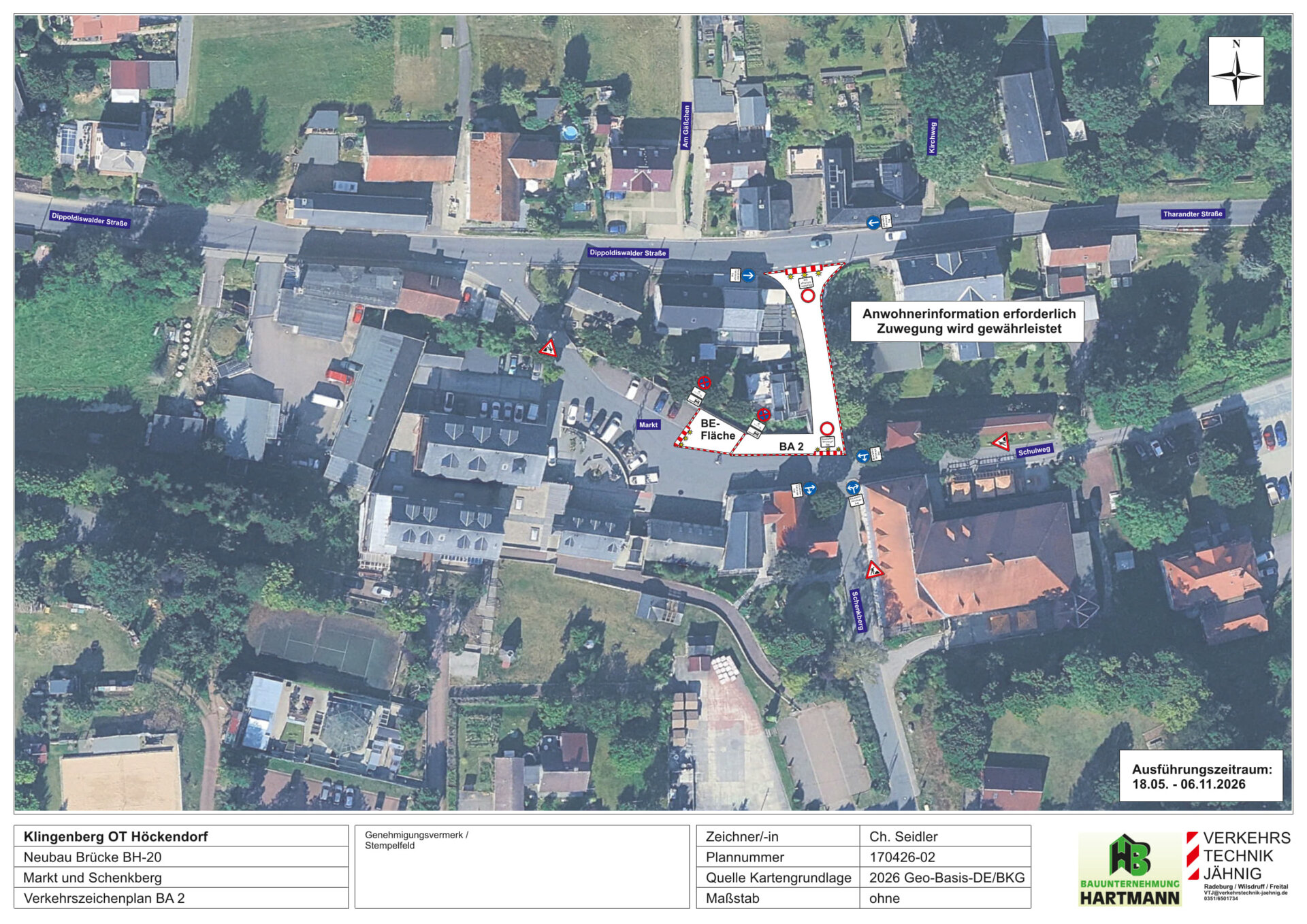 Vollsperrung Höckendorf